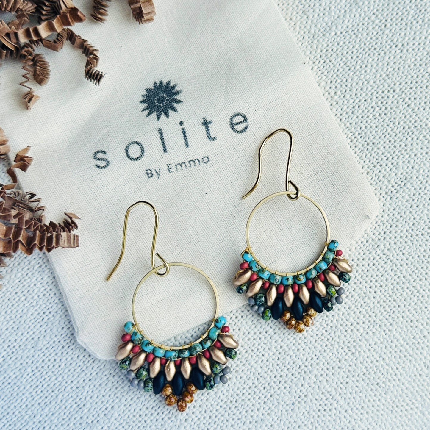 Corrine Earrings - Sunset Edition