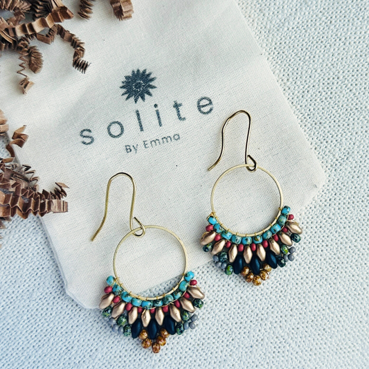 Corrine Earrings - Sunset Edition